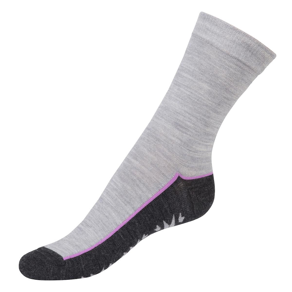 Ullsokk åttebladsmønster 